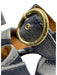 See By Chloe Shoe Size 37.5 Dark Blue & White Canvas Criss Cross Sandals Dark Blue & White / 37.5