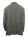 Canali Black Wool Striped 3 button Men's Suit Black / 54