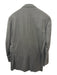 Zegna Navy Wool Blend Striped Men's Suit Navy / 56