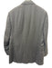 Canali Black & Gray Wool Striped 2 Button Men's Suit Black & Gray / 56