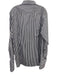 Eton Size 17 Purple & White Cotton Striped Button Up Men's Long Sleeve Shirt Purple & White / 17