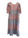 Hyacinth House Size S White, pink & purple Cotton Micro Floral Tie Back Dress White, pink & purple / S