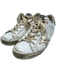 Golden Goose Shoe Size 39 White & Silver Leather Upper Distressed Sneakers White & Silver / 39