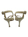 Manolo Blahnik Shoe Size 41.5 Off White Patent Leather Open Front Sandals Off White / 41.5