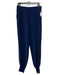 Stella McCartney Size M/44 Navy Blue Acetate Blend Elastic Waist Jogger Pants Navy Blue / M/44