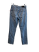 GOLDSIGN Medium light wash Cotton High Rise 5 Pocket Straight Leg Jeans Medium light wash