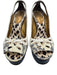 Roberto Cavalli Shoe Size 37 White Leather Slingbacks Platform Sandals White / 37