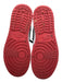 Nike Shoe Size 6.5 Red, White, Black Leather Perforated Air Jordan Sneakers Red, White, Black / 6.5