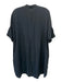 & Other Stories Size 2 Black Modal & Viscose Short Sleeve Button Up Boxy Dress Black / 2