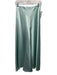 Pomander Place Size S Mint Green Polyester Satin Back Zip Paneled Maxi Skirt Mint Green / S