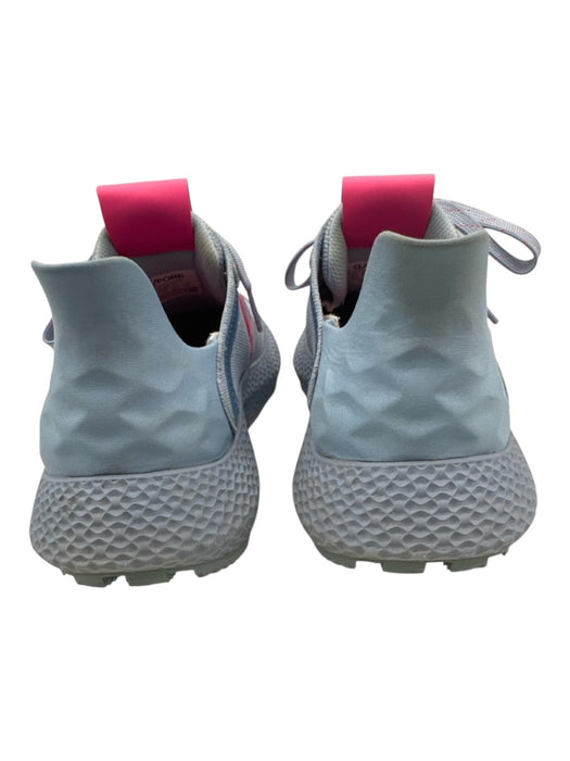 G/Fore Shoe Size 8.5 Blue & Pink Synthetic Knit Lace Up Gold Hybrid Sneakers Blue & Pink / 8.5