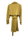 The Great Size 3/L Mustard Yellow Cotton Button Sash Trench Coat Mustard Yellow / 3/L