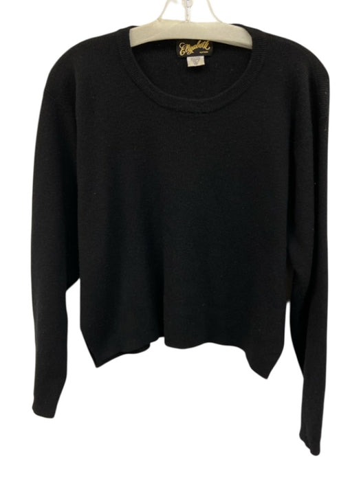 Elizabeth New York Size M Black Cashmere Sweater Black / M