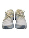 On Cloud Shoe Size 9 Cream, Pink, Blue Synthetic Logo Running Sneakers Cream, Pink, Blue / 9