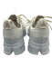 On Cloud Shoe Size 9 Cream & Baby Blue Synthetic Technical Fabric Logo Sneakers Cream & Baby Blue / 9