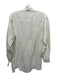 R.G. Kane Size S White Viscose Blend Long Sleeve Button Up Front Pockets Dress White / S