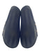 Brunello Cucinelli Shoe Size Est 9 AS IS Navy Rubber Solid Slide Men's Shoes Navy / Est 9