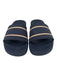 Brunello Cucinelli Shoe Size Est 9 AS IS Navy Rubber Solid Slide Men's Shoes Navy / Est 9