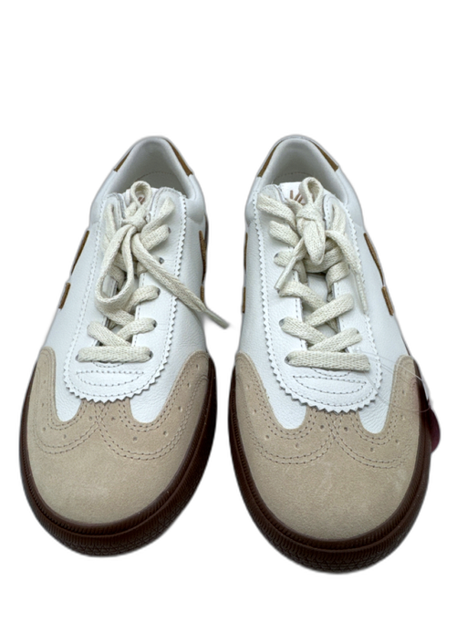 Veja Shoe Size 9 White & Brown Leather Low Top Men's Shoes White & Brown / 9