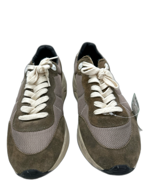 Golden Goose Shoe Size 41 Gray & Green Synthetic Low Top Men's Shoes Gray & Green / 41