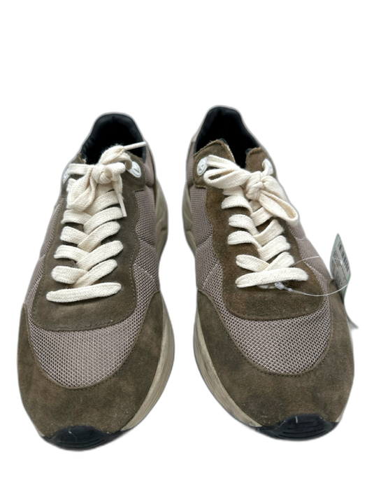 Golden Goose Shoe Size 41 Gray & Green Synthetic Low Top Men's Shoes Gray & Green / 41