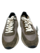Golden Goose Shoe Size 41 Gray & Green Synthetic Low Top Men's Shoes Gray & Green / 41