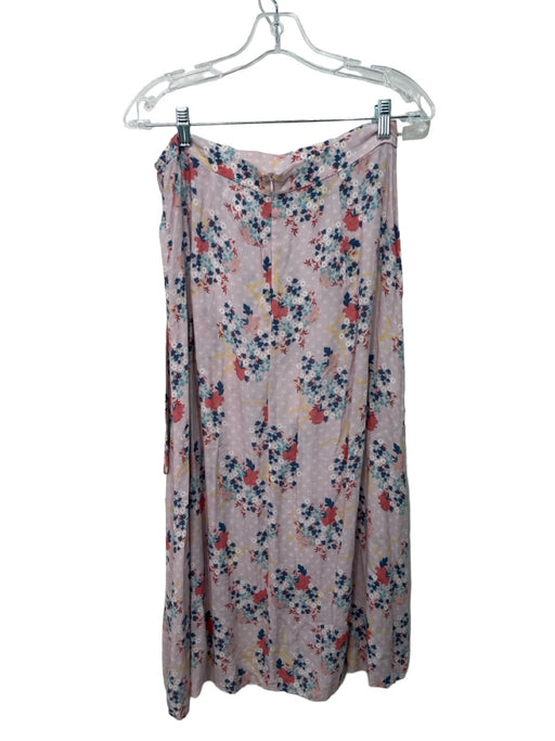 Velvet by Graham & Spencer Size L/M Light Purple print Viscose Floral Skirt Set Light Purple print / L/M