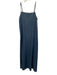 Zara Size XS Dark Wash Cotton Sleeveless Denim Midi Dress Dark Wash / XS