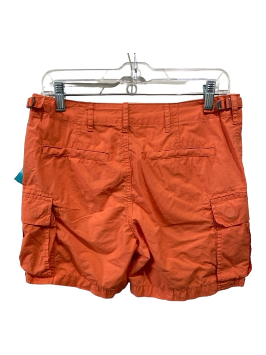 Polo Ralph Lauren Size 4 Orange Cotton Mid Rise Cargo Buckle Detail Shorts Orange / 4