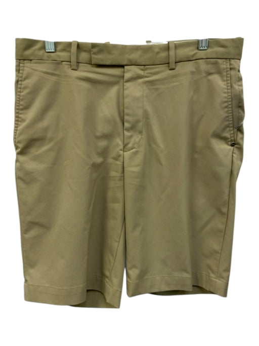 RLX Size 32 Beige Synthetic Solid Khakis Men's Shorts Beige / 32