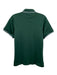 Magnolia Lane Size S Green Polyester Blend Mesh Short Sleeve Athletic Polo Top Green / S