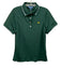 Magnolia Lane Size S Green Polyester Blend Mesh Short Sleeve Athletic Polo Top Green / S