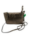 Madewell Faux Leather Crossbody Glitter Zip closure Brass Hardware Bag