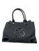 Tory Burch Black Nylon & Patent Leather Shoulder Bag 2 handles Logo Tote Bag Black / M