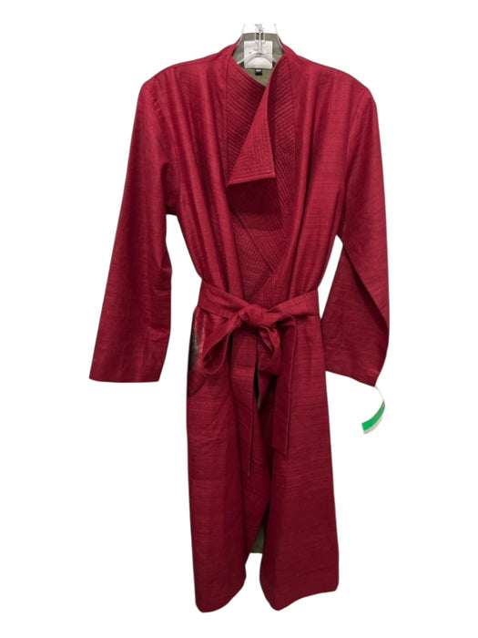 Payal Khandwala Size S/M Red & green Geometric Design Long Sleeve Coat Red & green / S/M