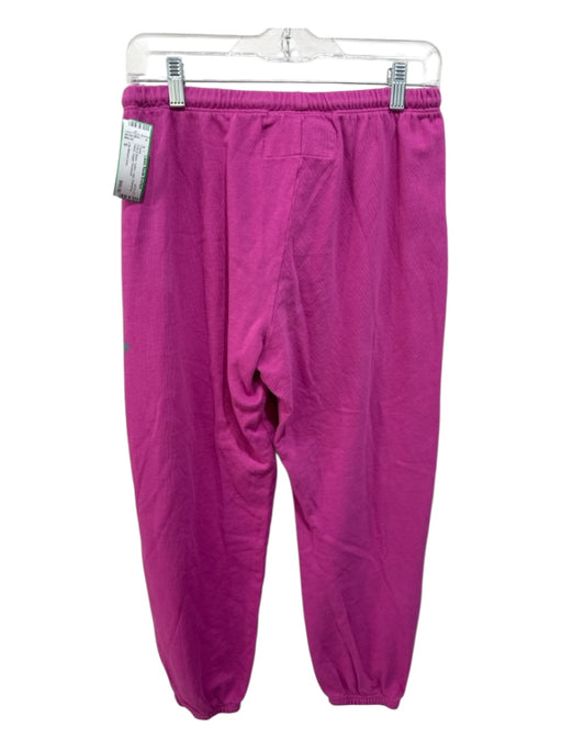 Life Nature Love Size S Pink & Black Cotton Logo Drawstring Waist Jogger Pants Pink & Black / S