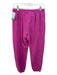 Life Nature Love Size S Pink & Black Cotton Logo Drawstring Waist Jogger Pants Pink & Black / S