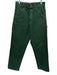 Marc Jacobs Size 29 Green Cotton Denim Zip Fly High Rise Straight Leg Jeans Green / 29