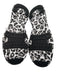 APL Shoe Size 9 White, Gray, Black Synthetic Knit Leopard Low Top Sneakers White, Gray, Black / 9
