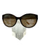 Maui Jim Brown & Black Acetate Tortoiseshell Cat Eye Sunglasses Brown & Black