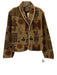 Don't Mess With Texas Size M light brown & multi Cotton Western Theme Jacket light brown & multi / M