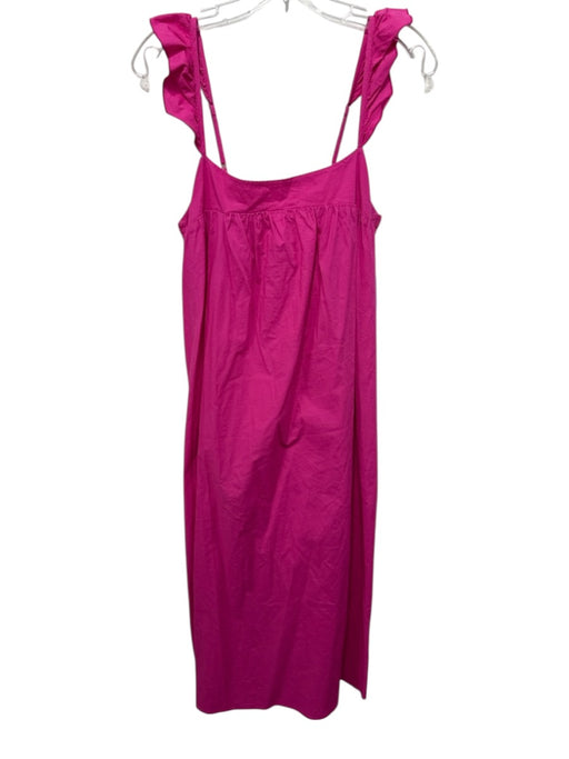 Show Me Your Mumu Size XS Hot pink Cotton Smocked Back Side Pocket Tent Dress Hot pink / XS