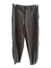 Zara Size XS Army Fatigue Green Viscose Zip Fly Pockets Tapered Leg Pants Army Fatigue Green / XS