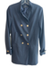 Zara Basic Collection Size XS Black No Fabric Tag Gold button Pockets Jacket Black / XS