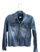 Kut From The Kloth Size Small Med Dark Wash Cotton Blend Snap Closure Jacket Med Dark Wash / Small