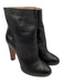 Furla Shoe Size 39 Black Leather round toe Stiletto Ankle Booties Black / 39