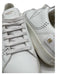 Valentino Garavani Shoe Size 40.5 White Leather Laser Cut lace up Sneakers White / 40.5