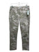 Paige Size 27 gray & green Cotton Denim Camo Straight Jeans gray & green / 27