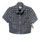 Evereve Size XS Blue, White & Gold Polyester Tweed Short Sleeve Jacket Blue, White & Gold / XS