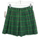 Maje Size 38 Green, Blue, Yellow Polyester Blend High Rise Plaid Pleated Skirt Green, Blue, Yellow / 38
